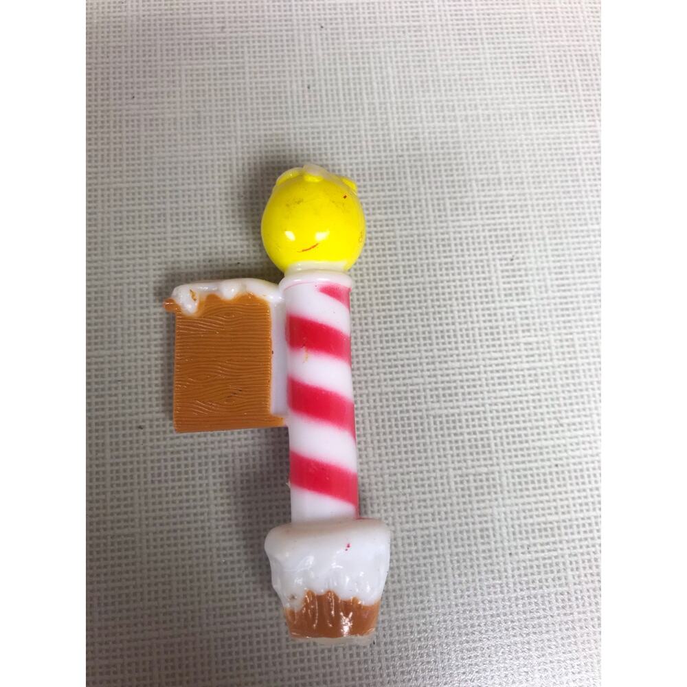 North Pole Candy Stripe Red White Replacemrnt Part - Picture 2 of 3